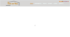 Desktop Screenshot of hausammeer.es